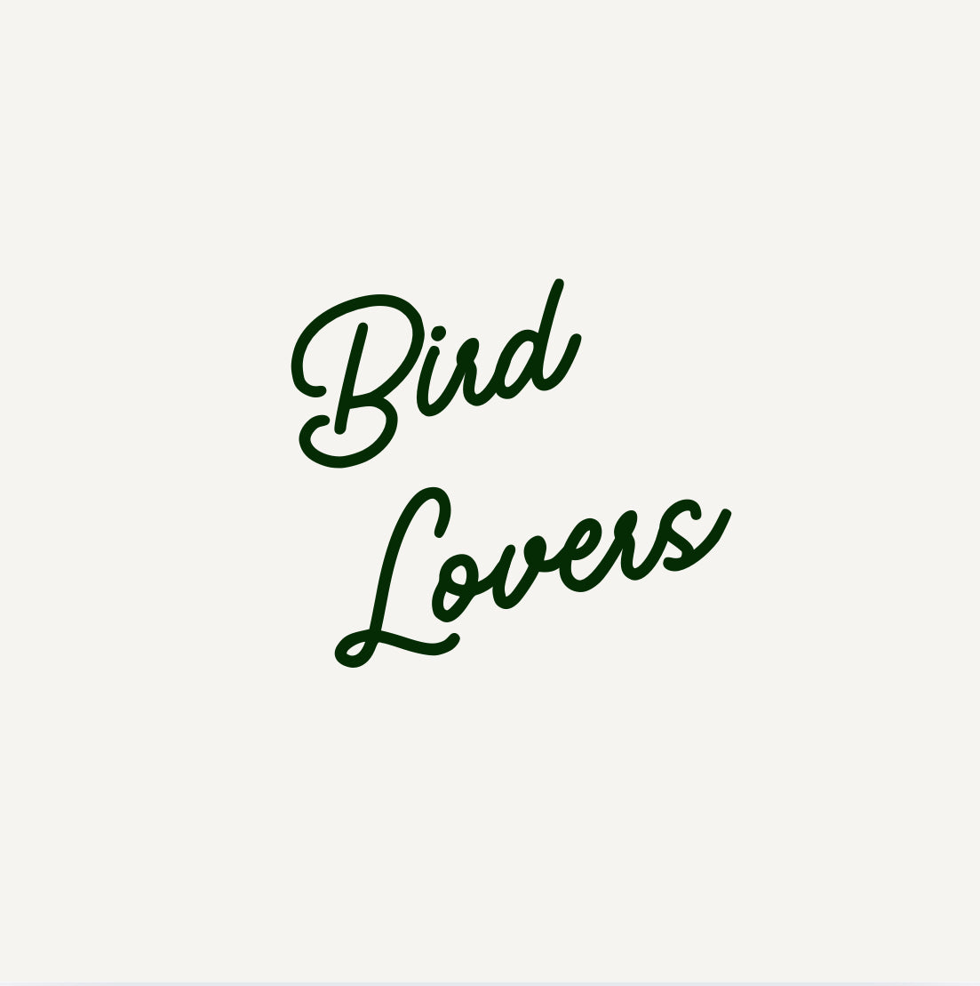 Bird Lovers