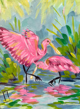 Load image into Gallery viewer, “Spoonbill Pair” Original
