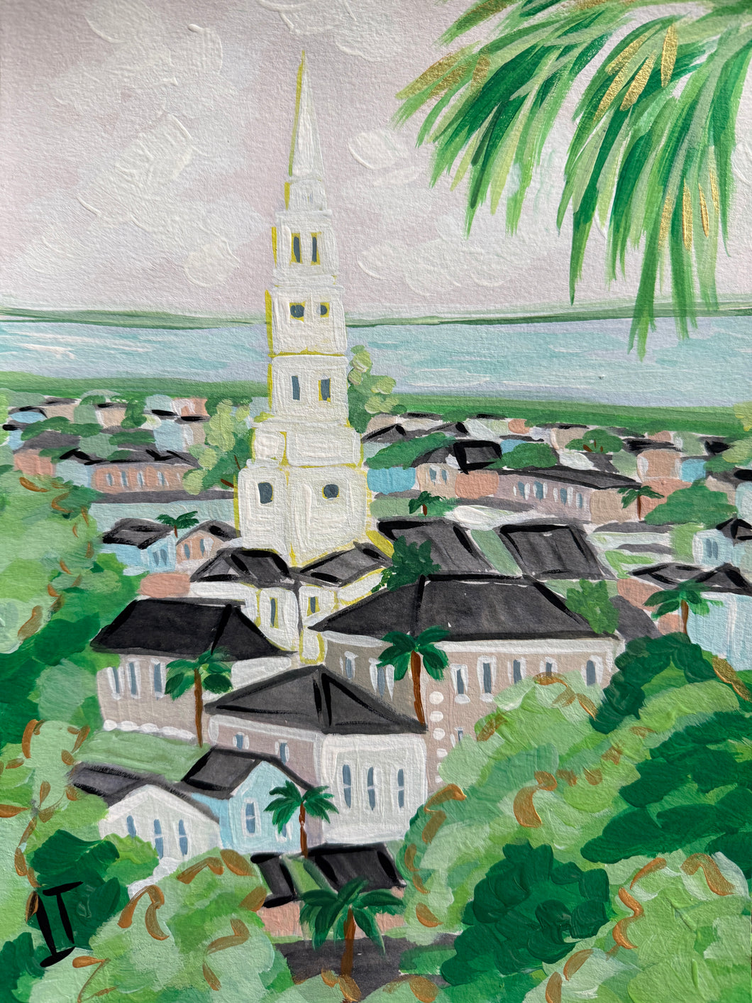 Palms and Rooftops