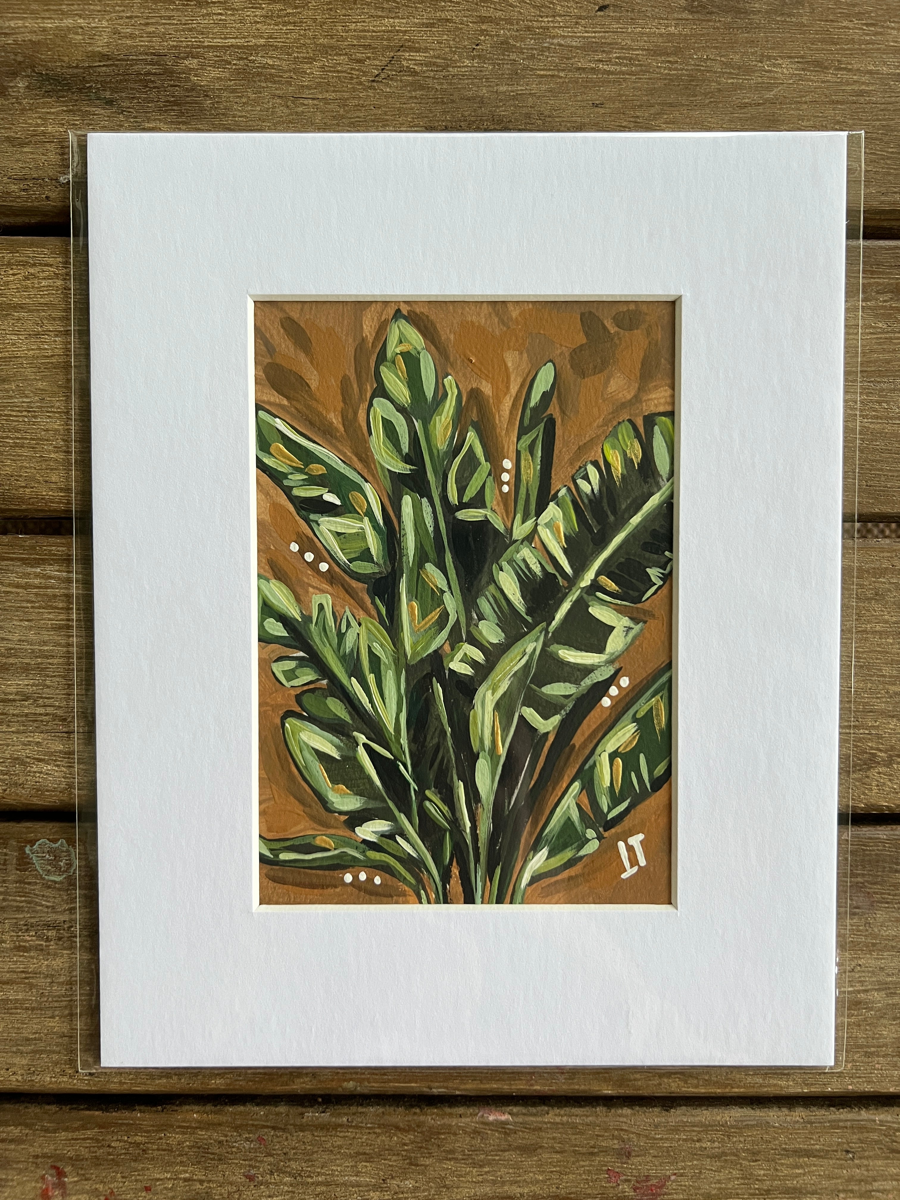 “Banana Leaves” Original