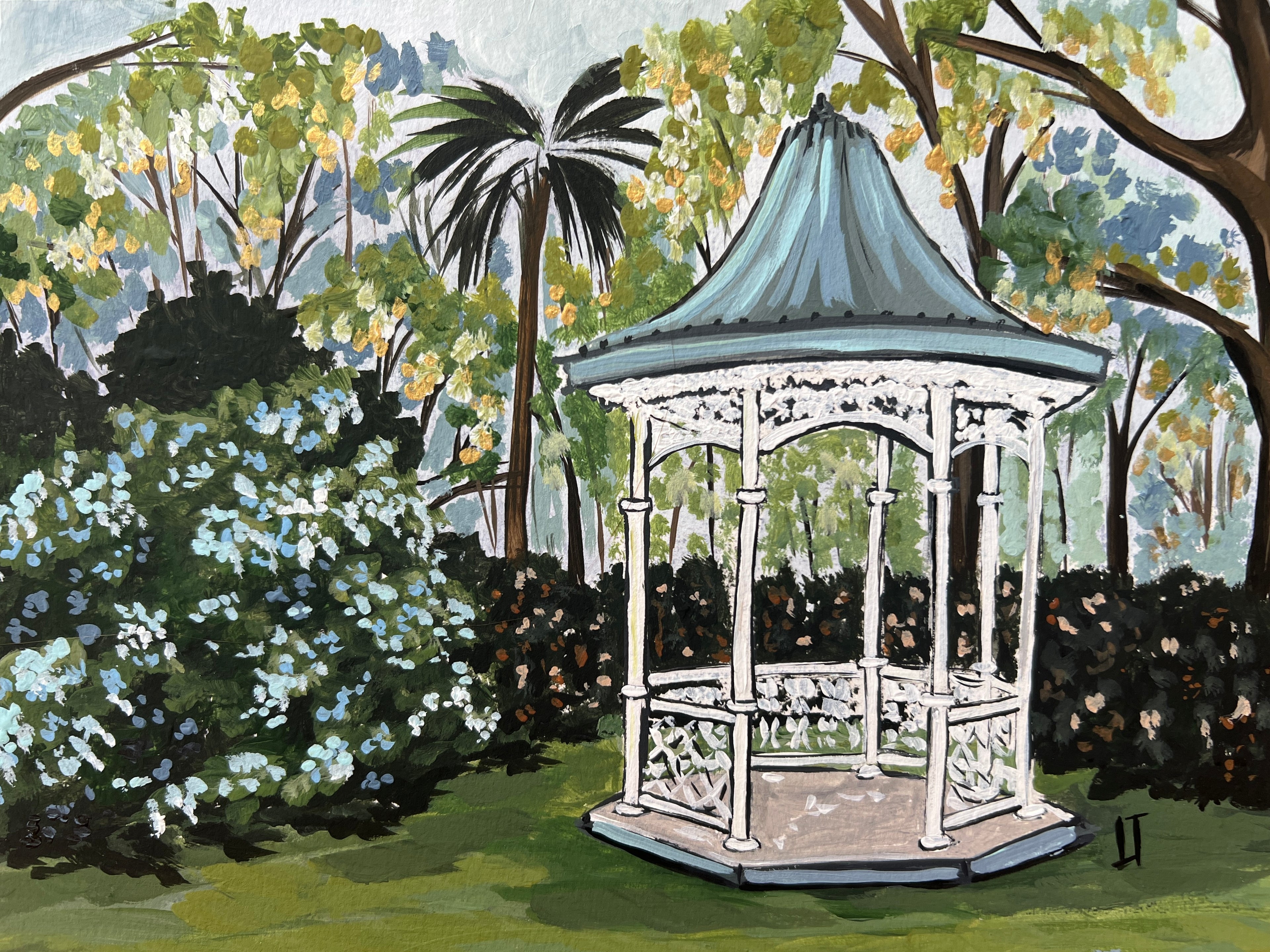 Gazebo in the Garden