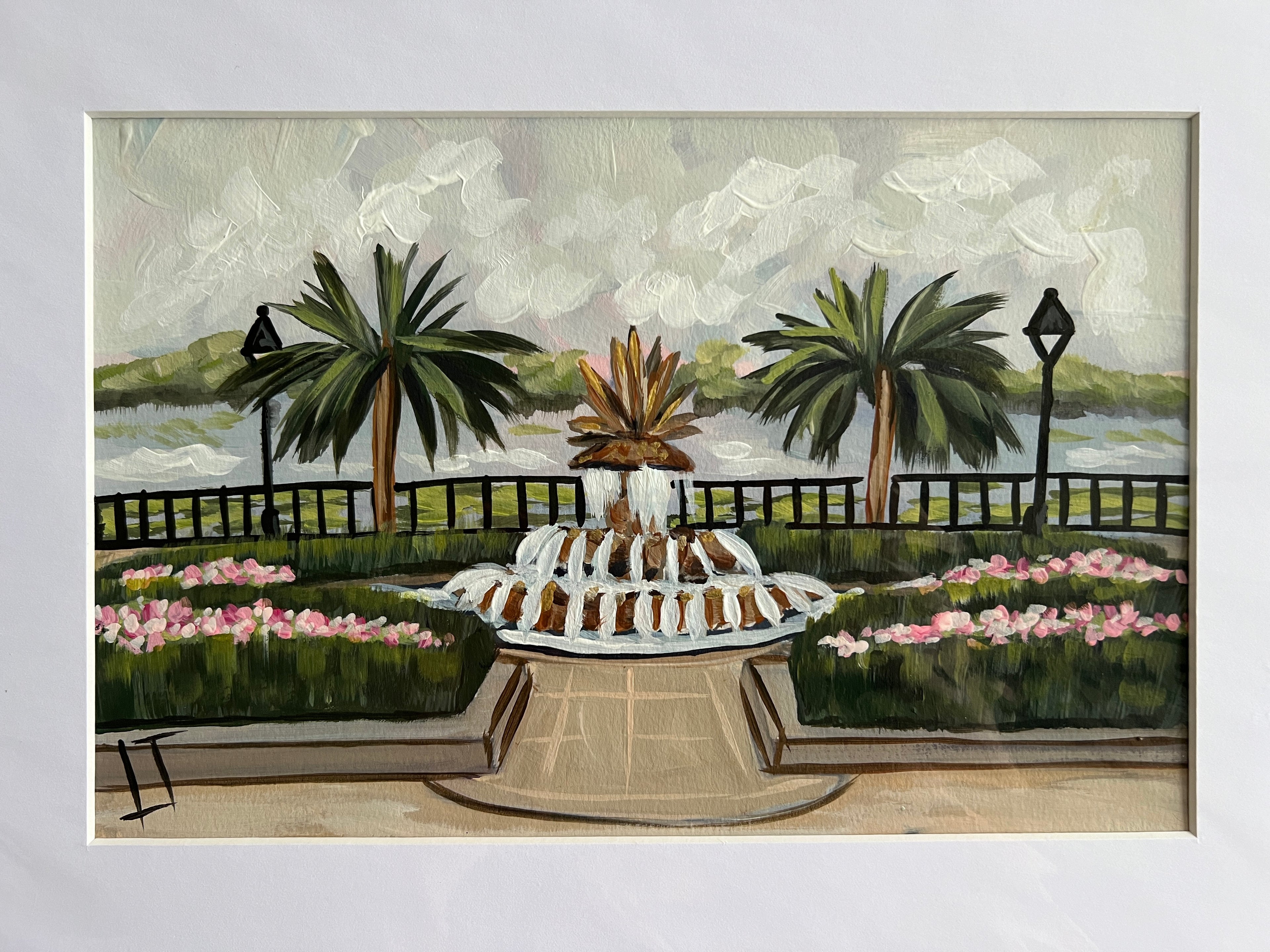 “Pineapple Fountain” Original