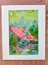 Load image into Gallery viewer, “Spoonbill Pair” Original
