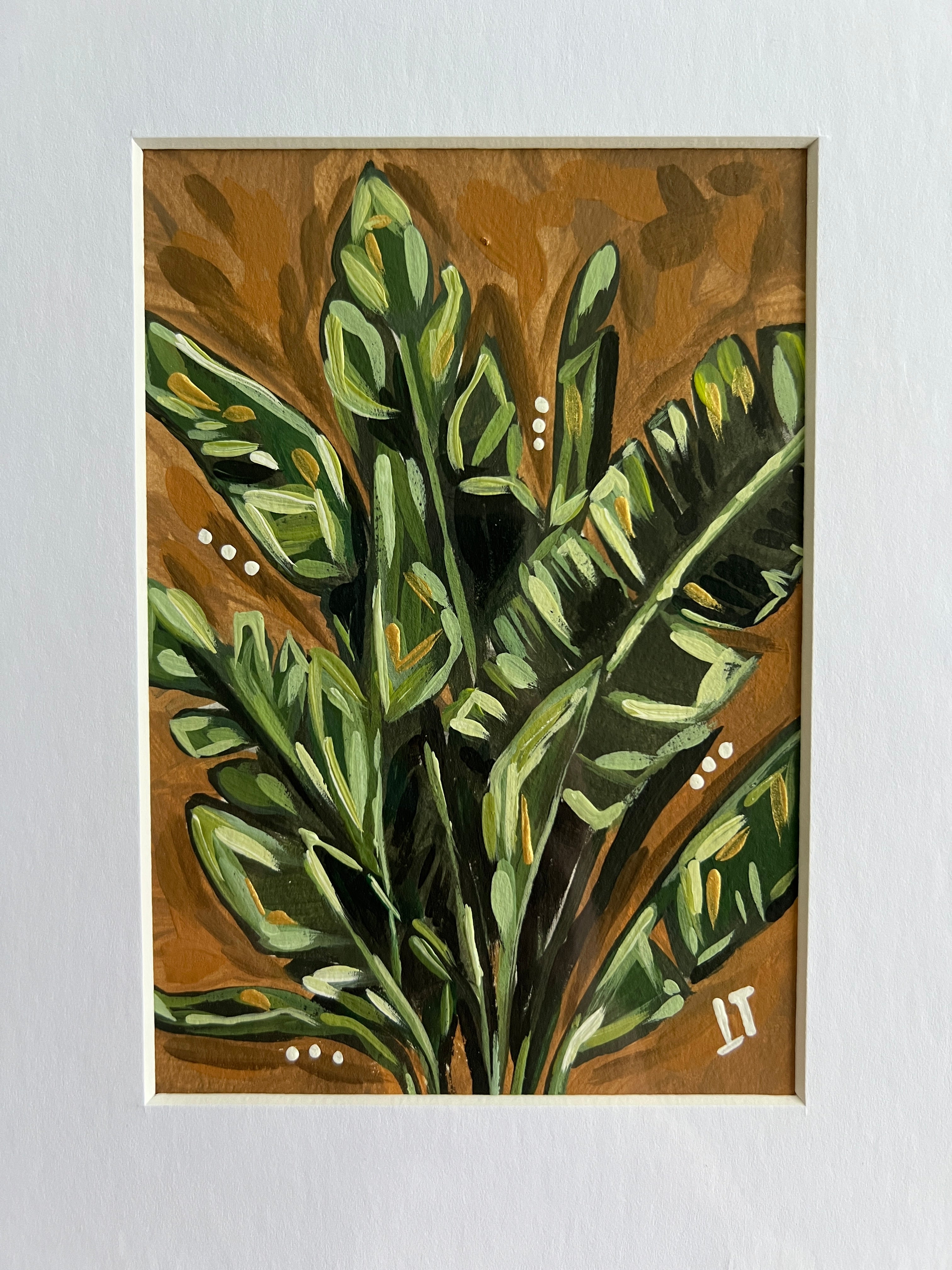 “Banana Leaves” Original