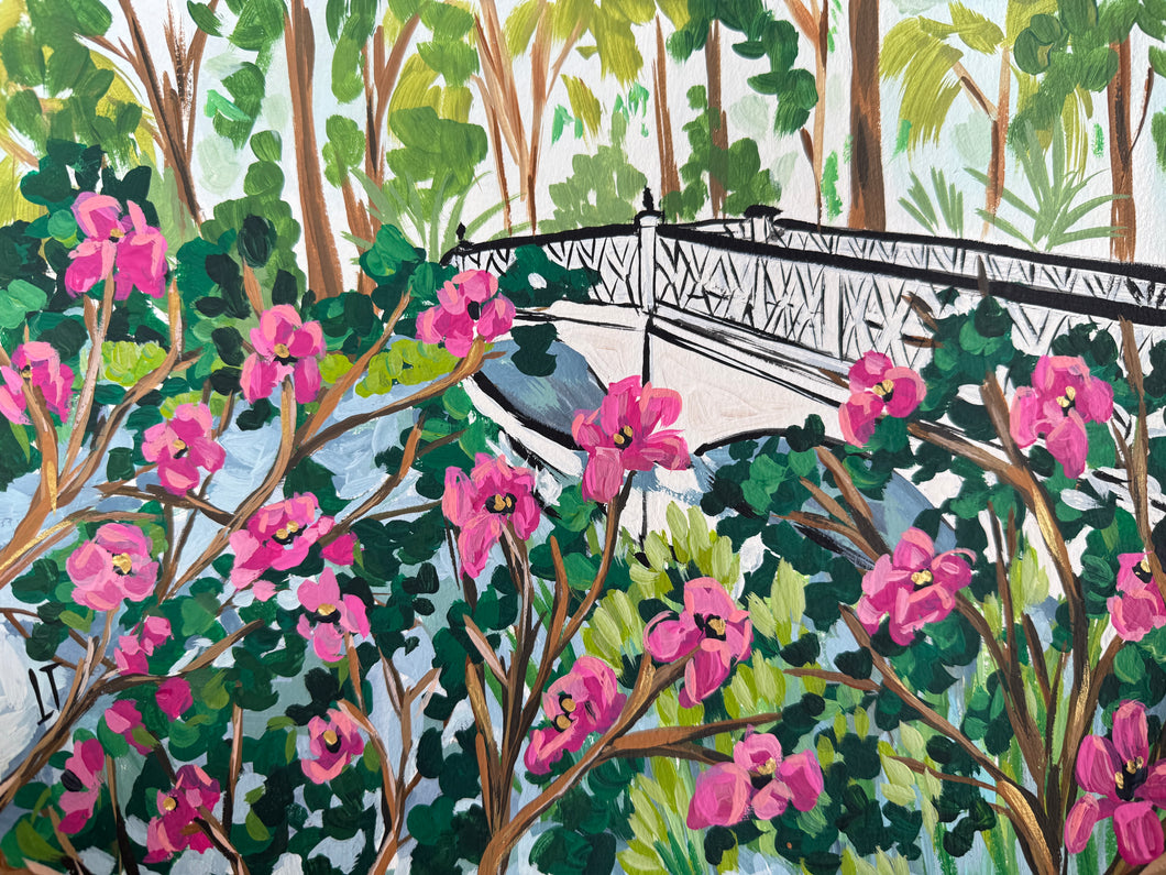 Azaleas in the Garden