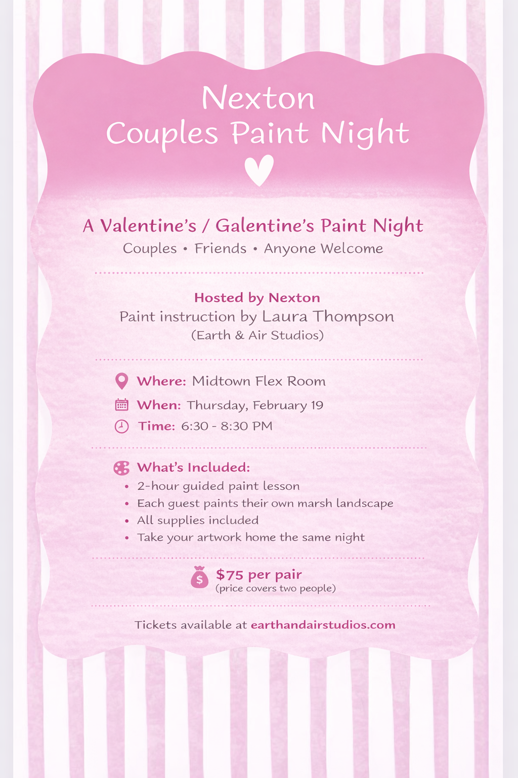 Nexton Couple's Paint Night (For Nexton Community Members Only)