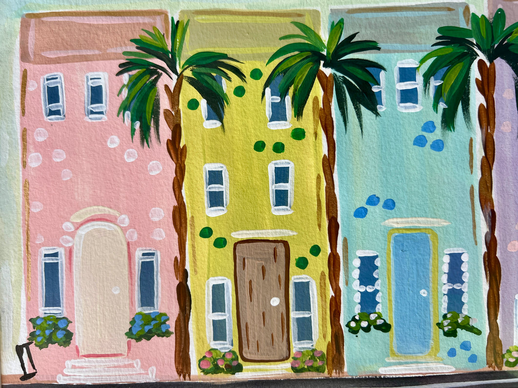 “Rainbow Row” Original