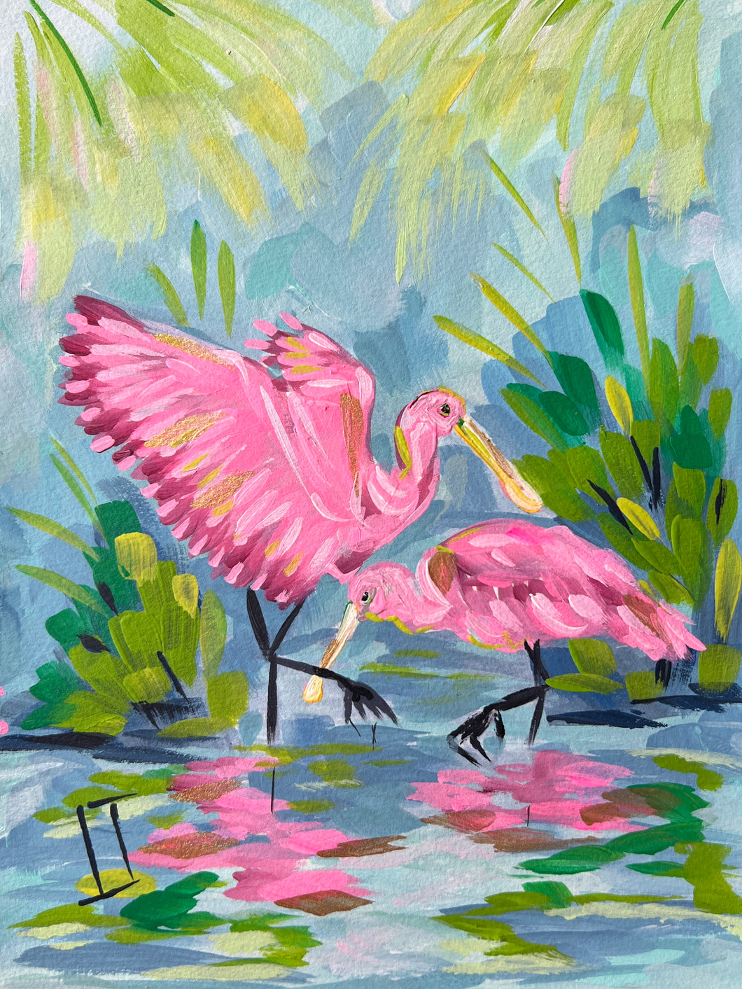 Spoonbills