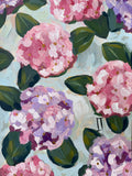 Pink and Purple Blooms:  Floral Print