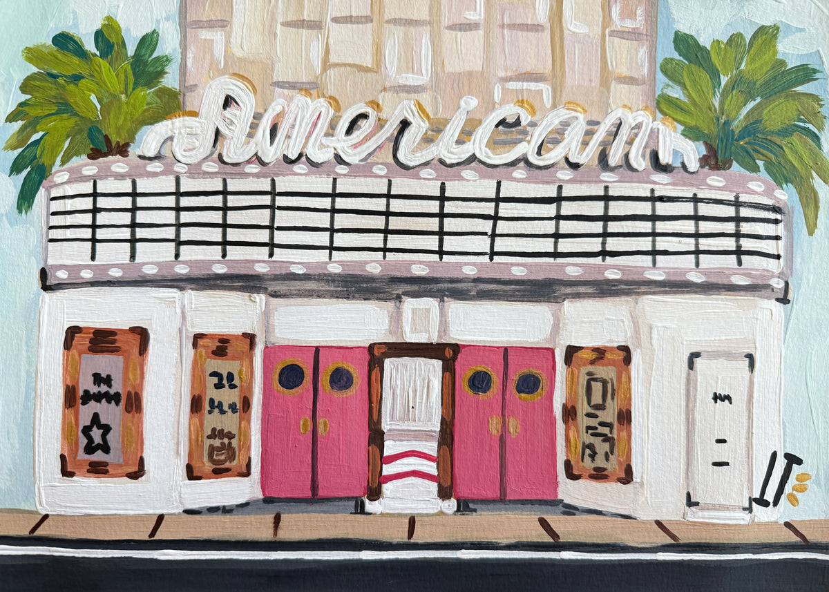 The American:  Charleston Inspired Print