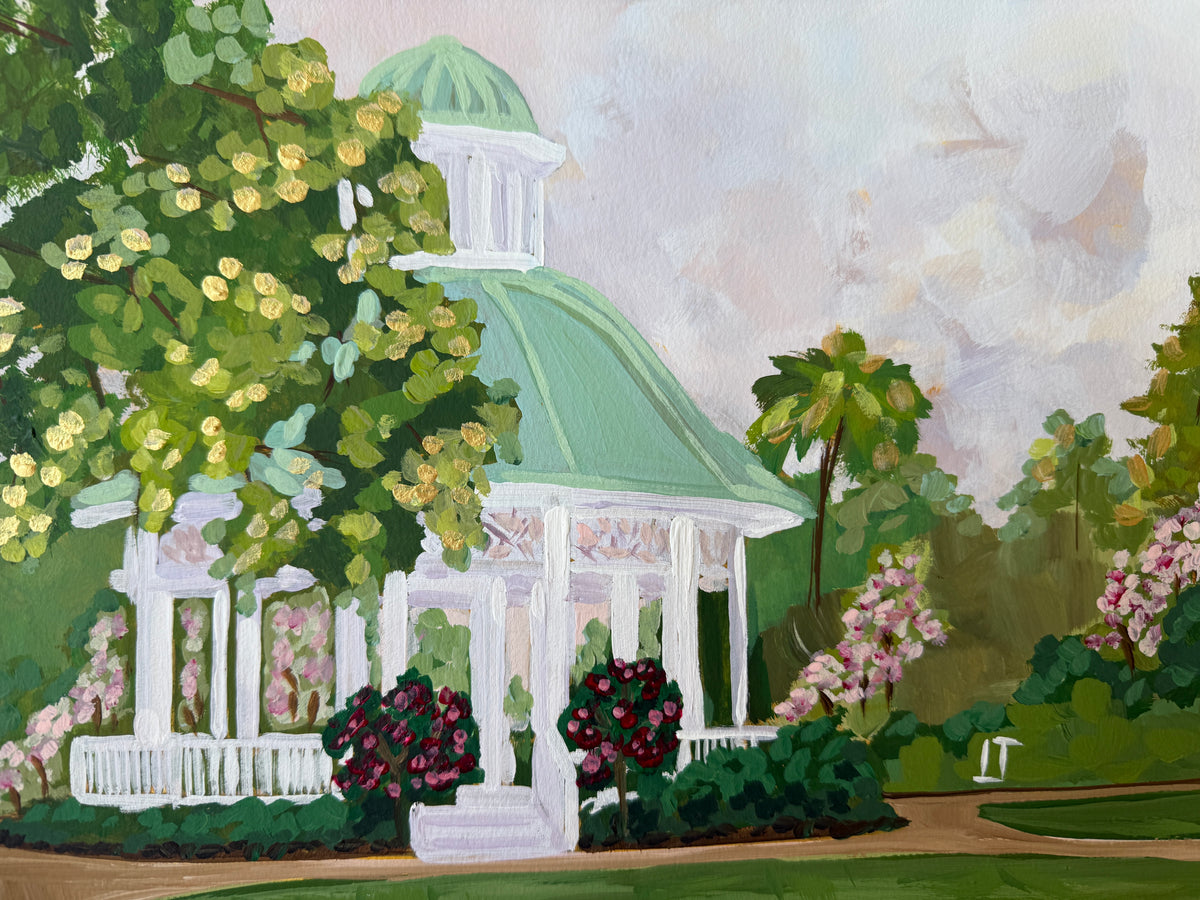 Hampton Park:  Charleston Inspired Print