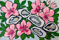 Oysters and Azaleas: Floral Print