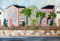 All the Pretty Houses:  Charleston Inspired Print