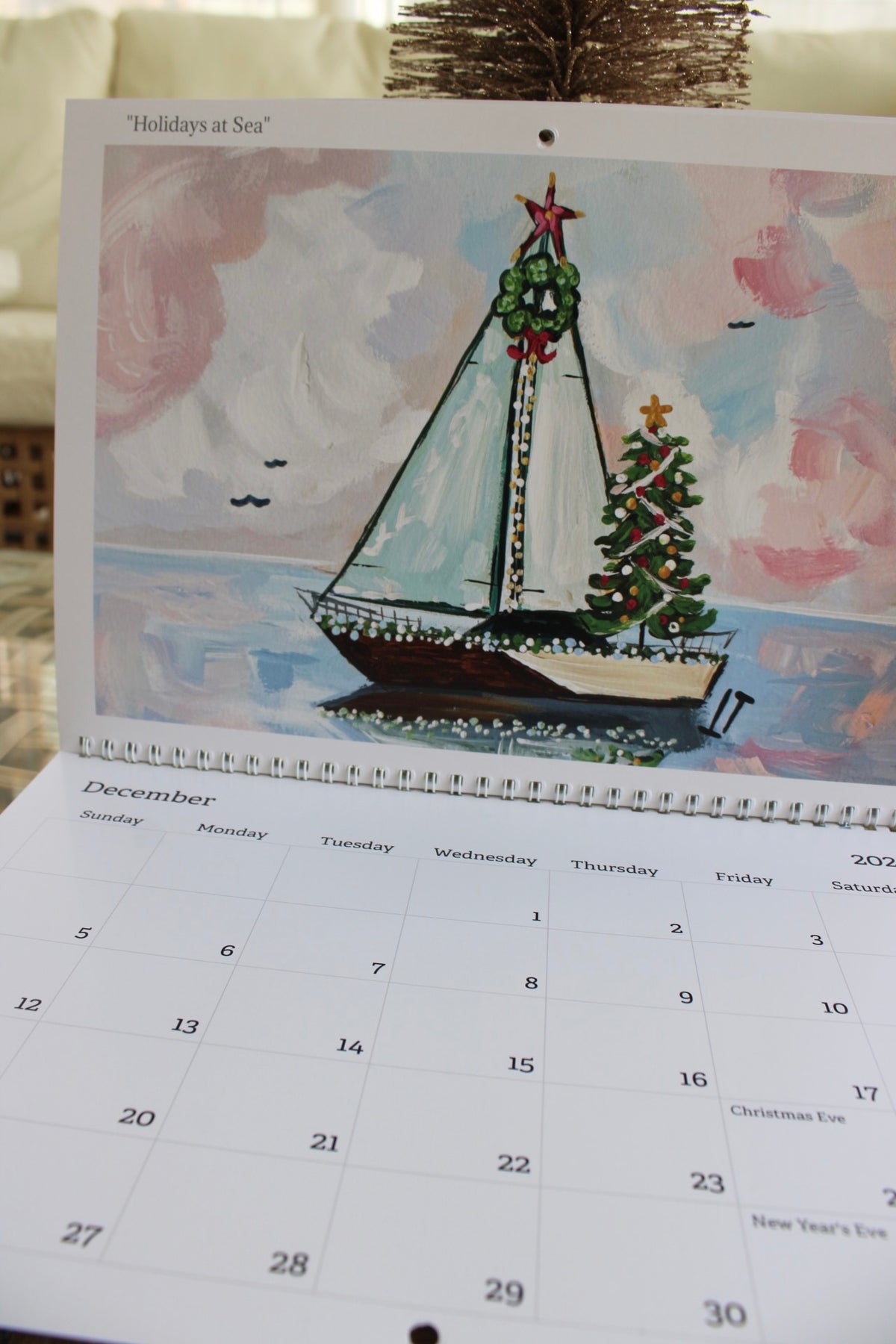 2027 "A Year on the Coast" Calendar