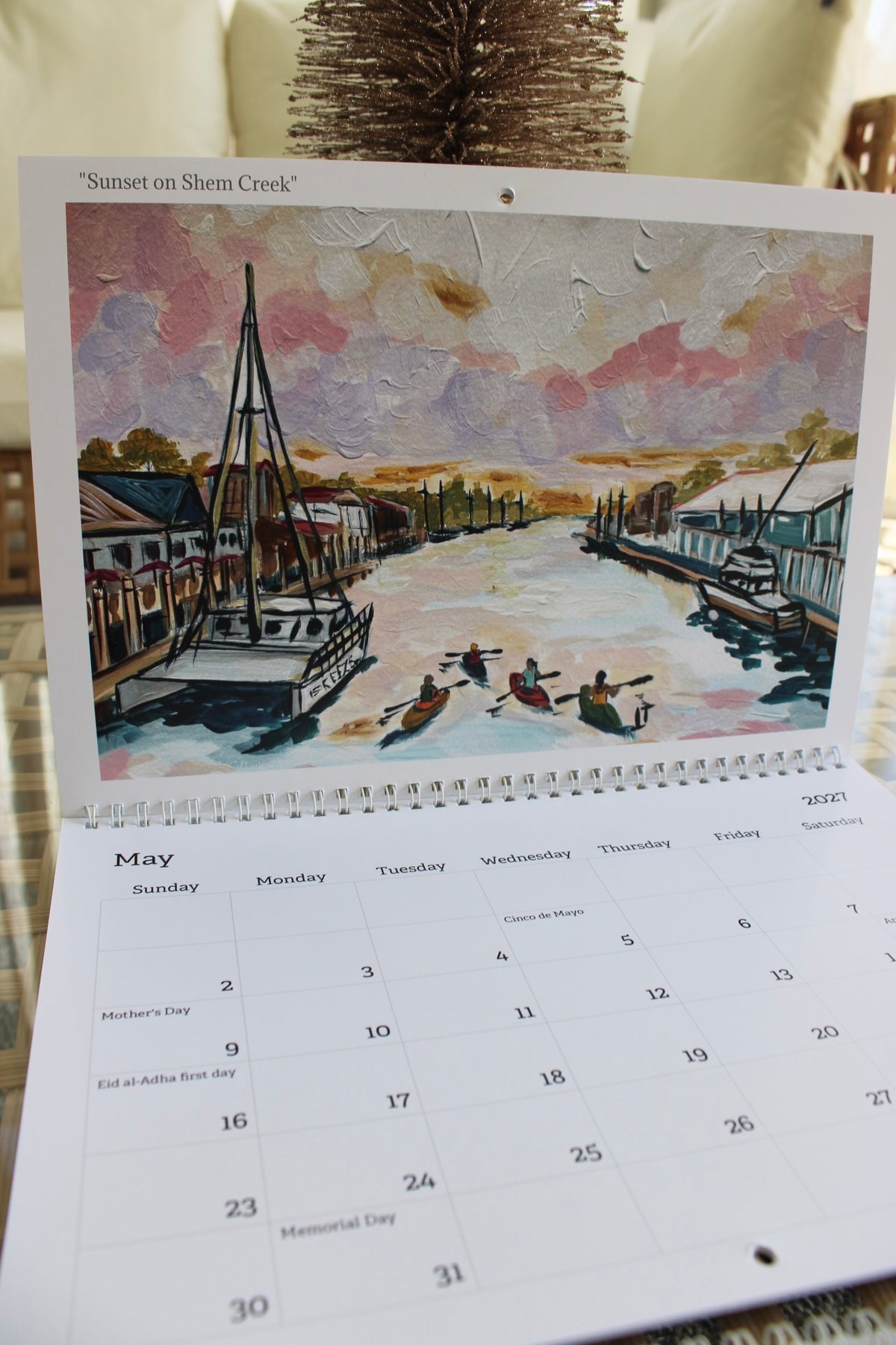 2027 "A Year on the Coast" Calendar
