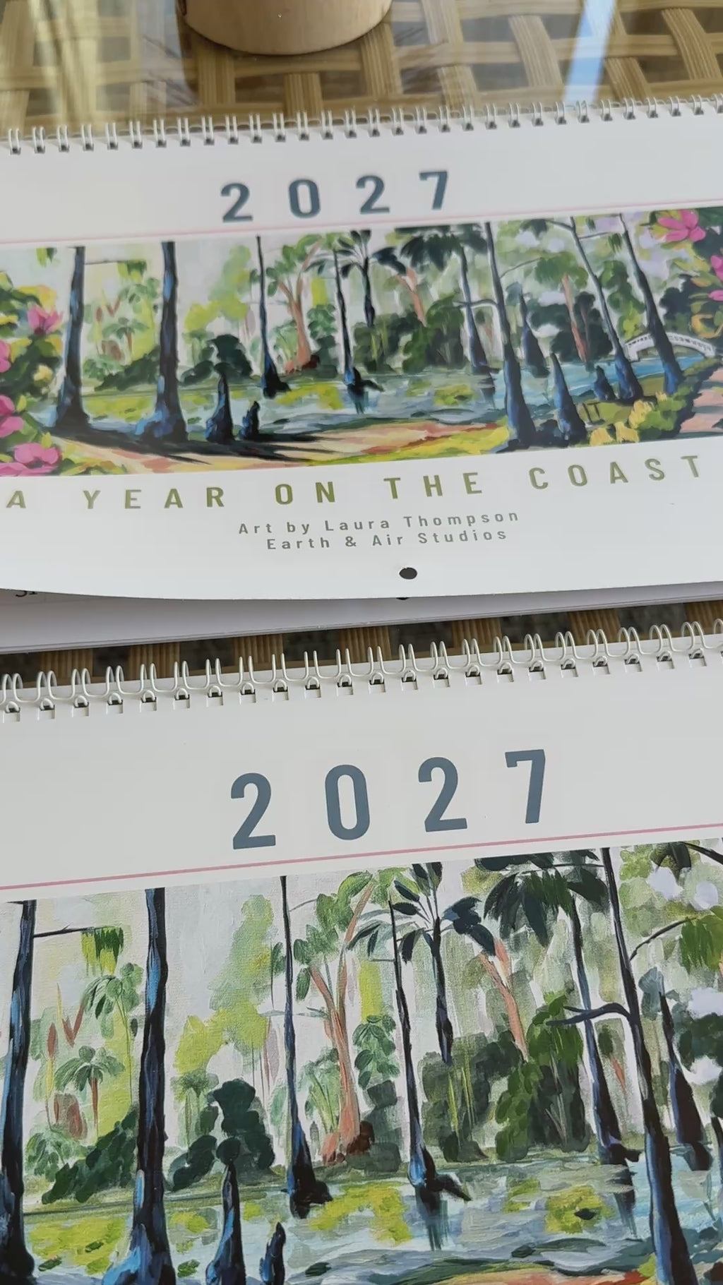 2027 "A Year on the Coast" Calendar