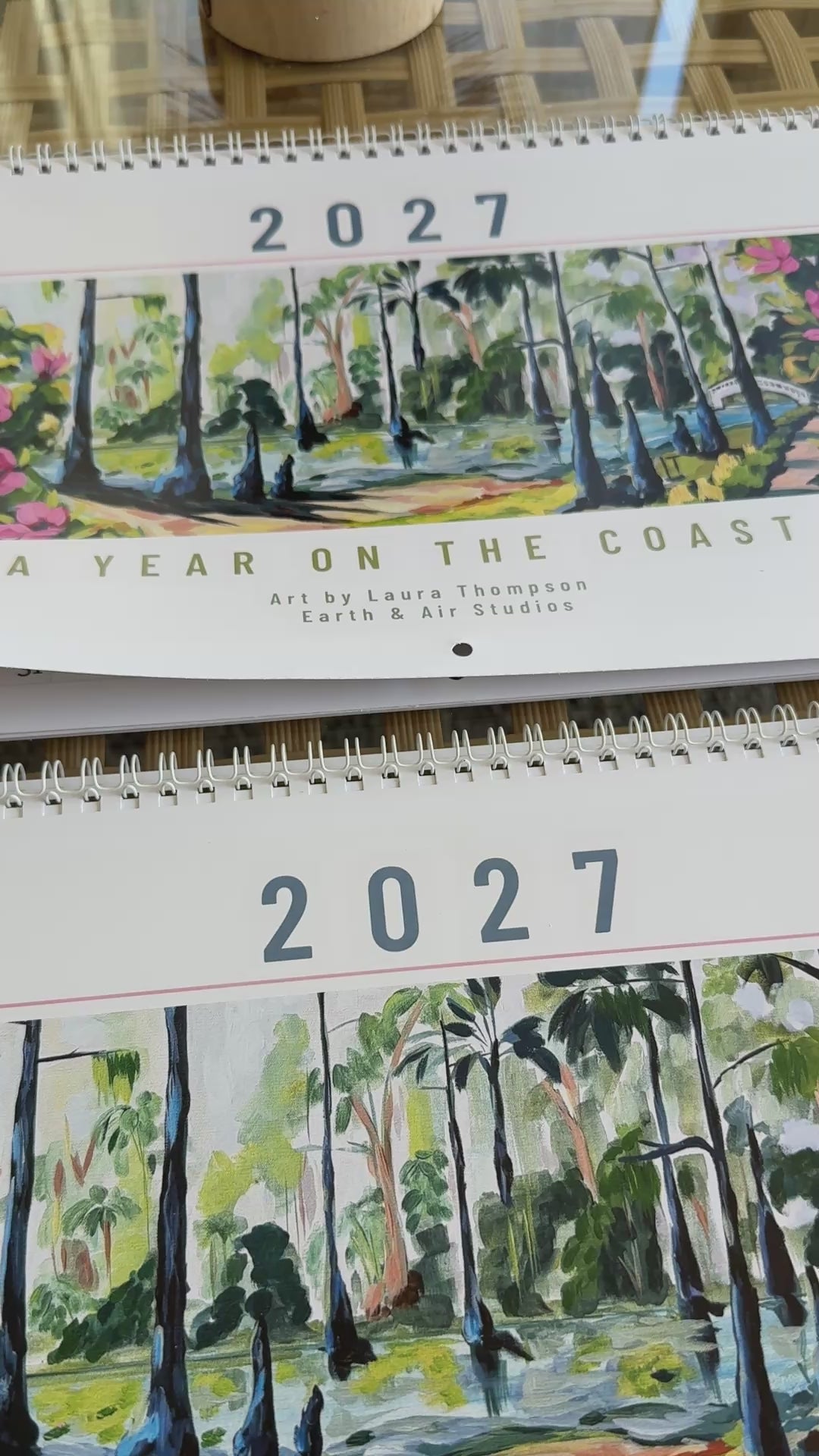 2027 "A Year on the Coast" Calendar