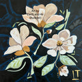 Velvet Magnolias Print
